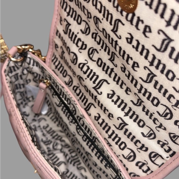 Juicy Couture Light Pink Heart Mini Bag - Picture 9 of 11